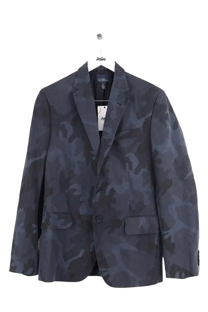 Veste Tommy Hilfiger Marine en Coton, taille L - Seconde Main