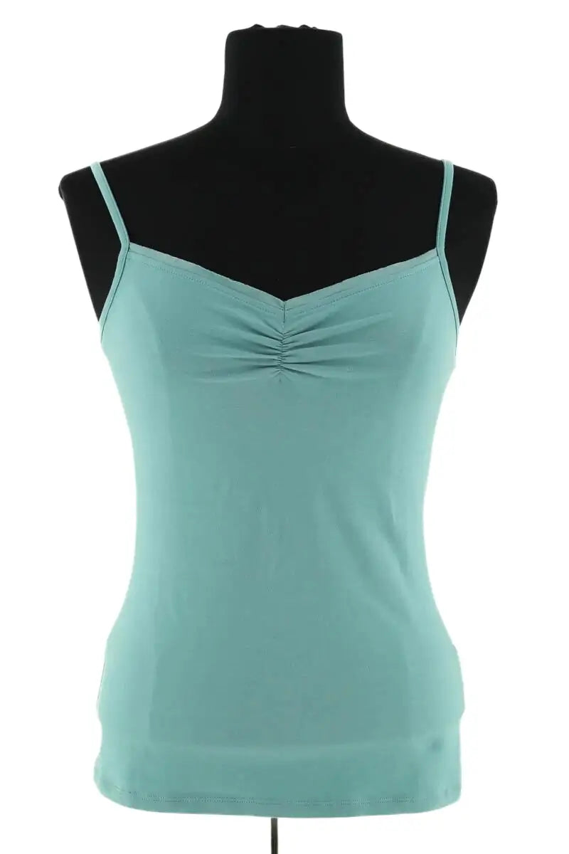 Top sans manche Boden Bleu en Coton, taille M - Seconde Main