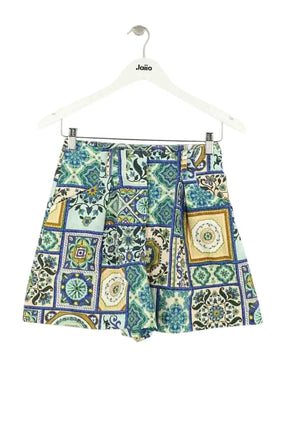Mini short Sézane Bleu en Coton, taille XS - Seconde Main