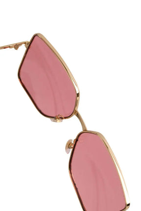 Lunettes de soleil Gucci Rose en Métal