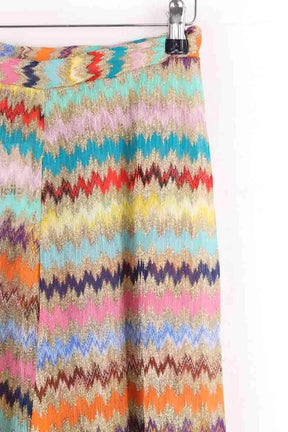 Pantalon droit Missoni Multicolore en Synthétique