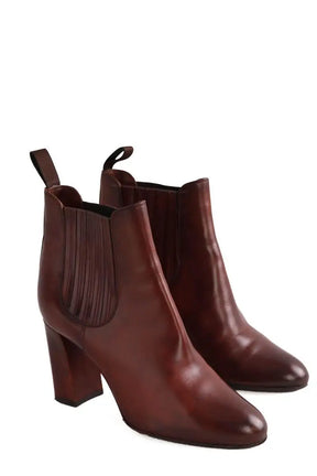 Boots Santoni Marron en Cuir