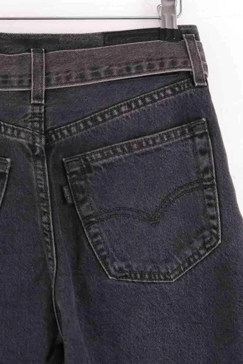 Bermuda Levi's Noir en Coton