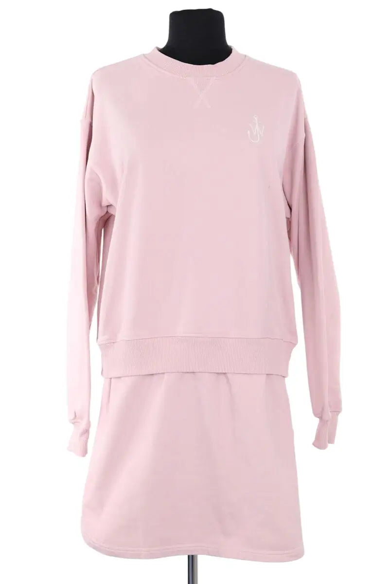 Robe JW Anderson Rose en Coton, taille S - Seconde Main