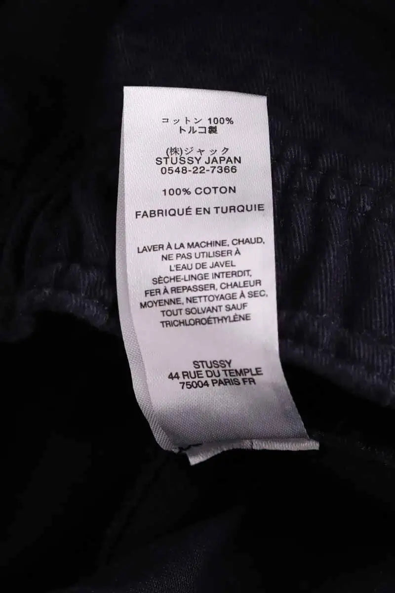 Bermuda Stüssy Noir en Coton