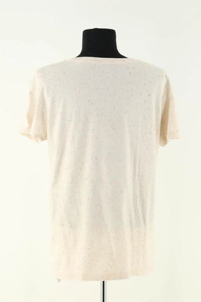 T-shirt Soi Beige en Coton