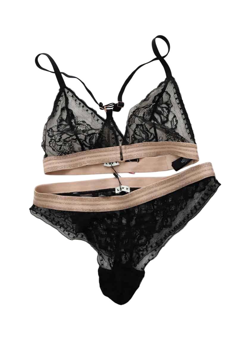 Ensemble de lingerie Livy  Noir