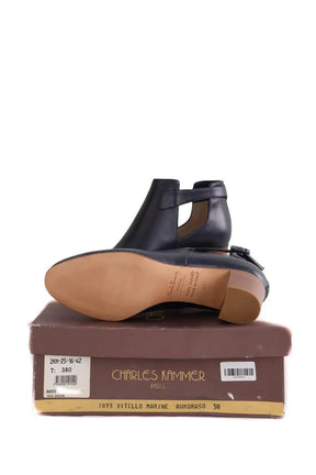 Boots Charles Kammer Bleu en Cuir