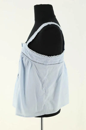 Top sans manche Levi's Bleu en Coton