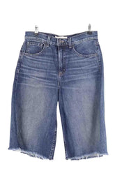 Bermuda Nili Lotan Bleu en Coton, taille S - Seconde Main