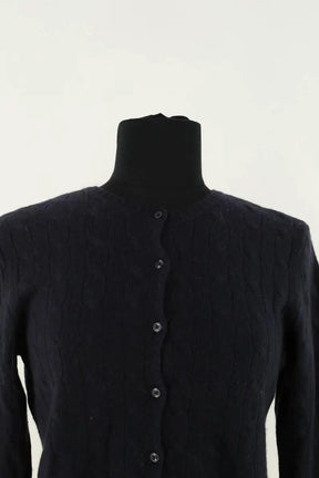 Cardigan Ralph Lauren Marine en Cachemire