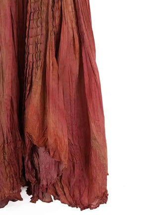 Jupe Mes Demoiselles Smith Marron en Soie