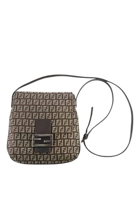 Sac à bandoulière Fendi Marron en Tissu - Seconde Main