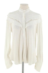 Blouse Isabel Marant Étoile Blanc en Coton, taille XS - Seconde Main