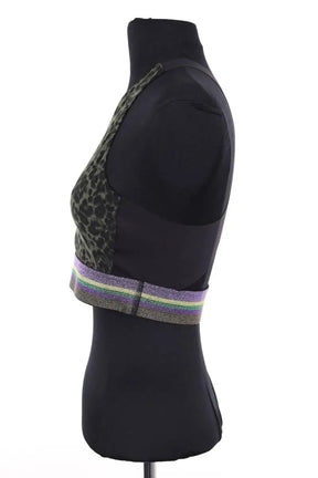 Brassière Maje Noir en Synthétique