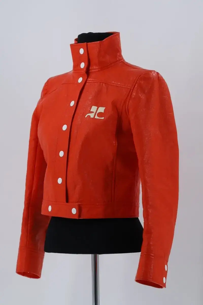 Veste Courrèges Orange en Synthétique