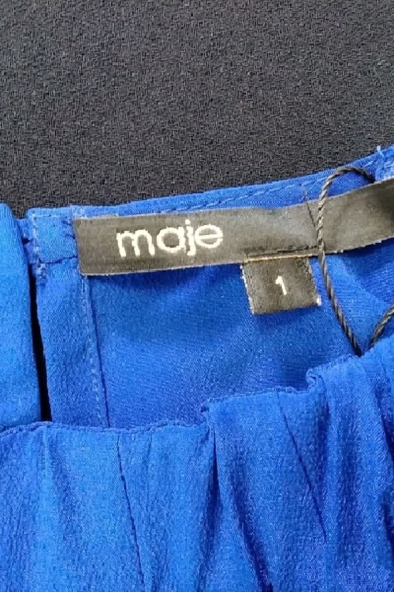 Robe Maje  Bleu