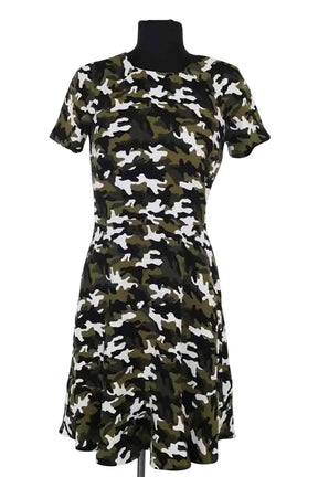 Robe Michael Kors Kaki en Synthétique, taille XS - Seconde Main