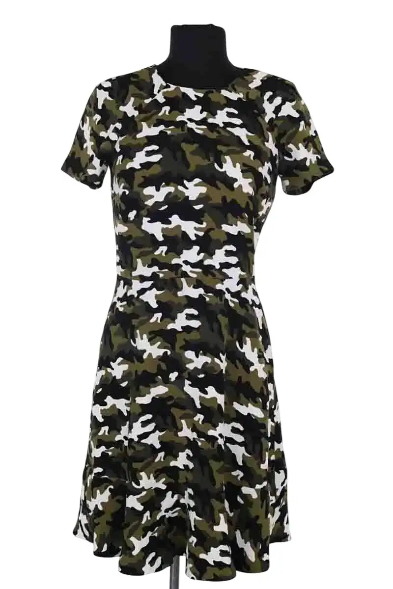 Robe Michael Kors Kaki en Synthétique, taille XS - Seconde Main