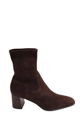 Boots LK Bennett Harp Marron en Daim, taille 35 - Seconde Main