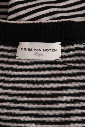 Cardigan Dries Van Noten Noir en Laine