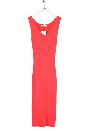 Robe Michael Kors Rouge en Viscose, taille S - Seconde Main