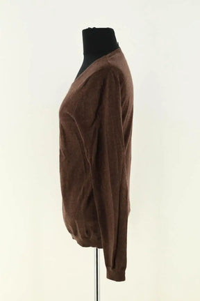 Pull Eric Bompard Marron en Cachemire