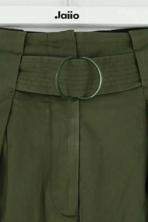 Pantalon Sandro Kaki en Coton