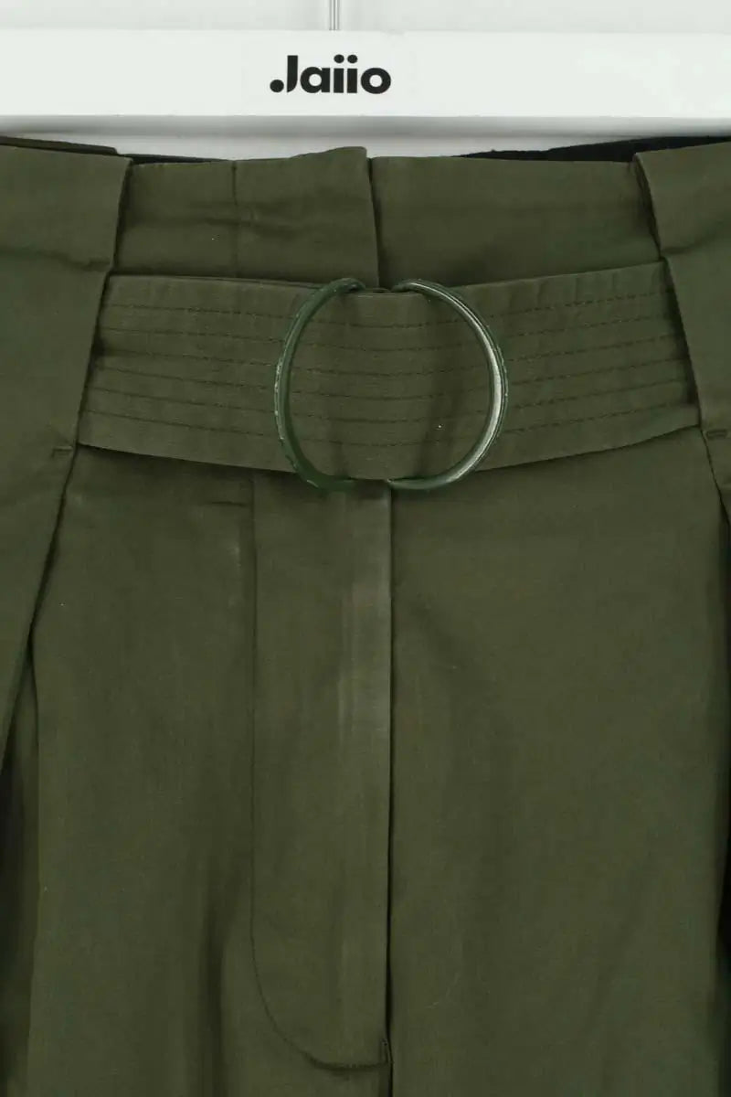Pantalon Sandro Kaki en Coton