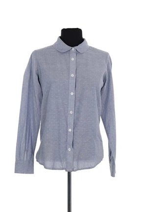 Chemise Sézane Gris en Coton, taille XS - Seconde Main