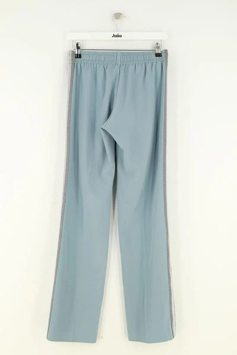 Pantalon droit Zadig & Voltaire Bleu en Synthétique