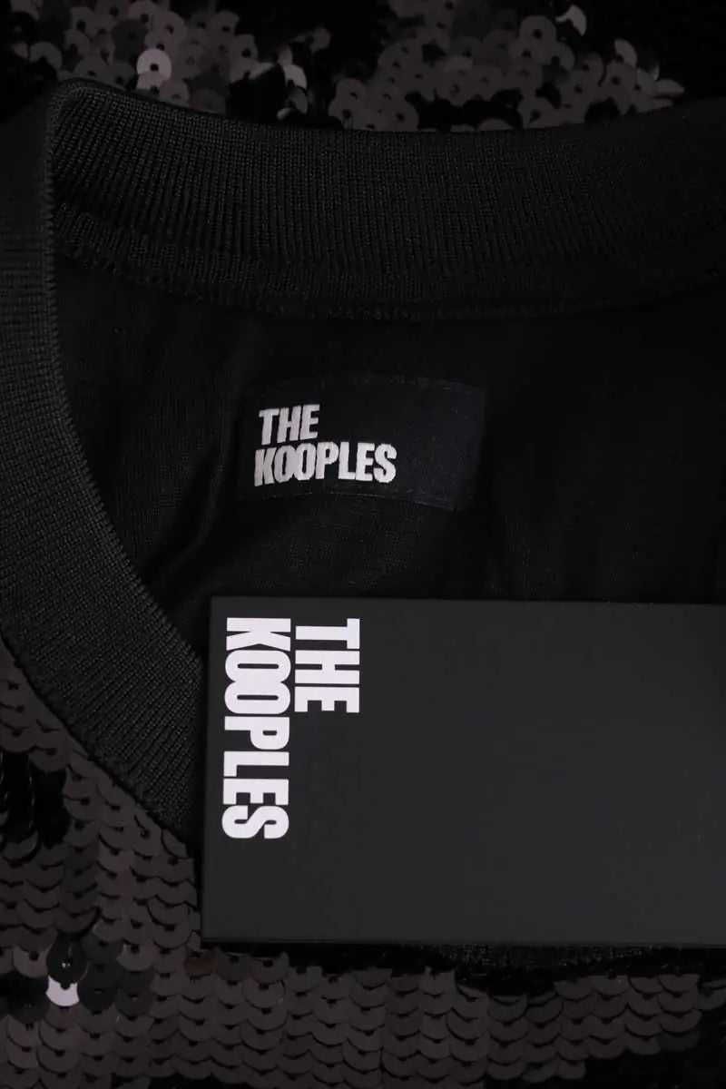 Robe The Kooples Noir en Viscose