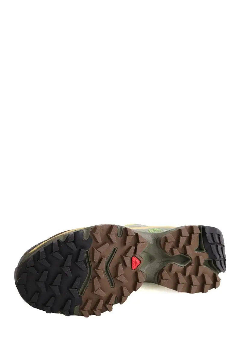 Baskets Salomon Vert en Caoutchouc
