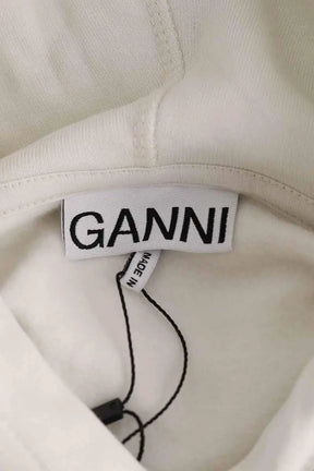 Sweatshirt Ganni Beige en Coton