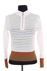 Pull Sandro Blanc en Viscose, taille XS - Seconde Main