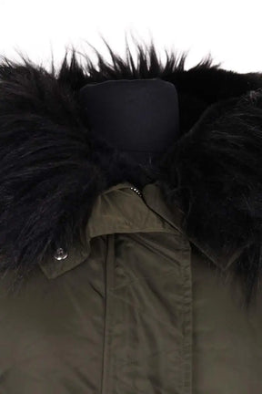 Parka Maje Kaki en Synthétique