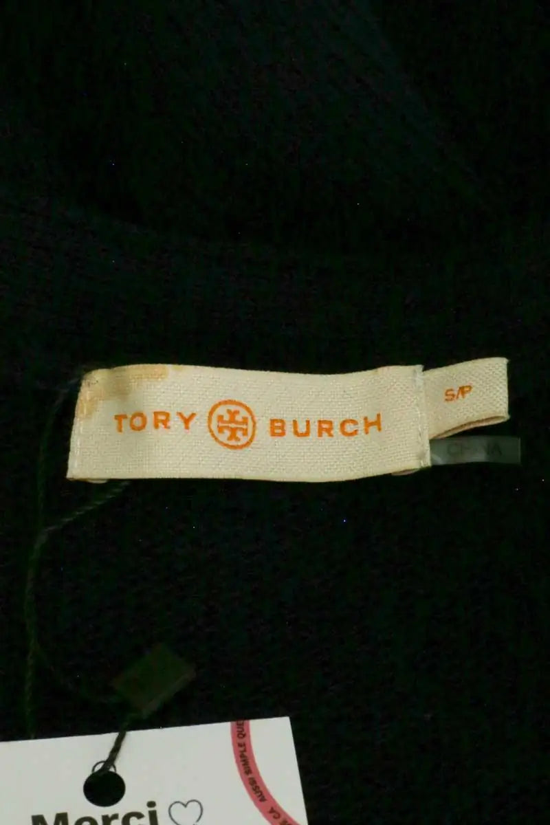 Cardigan Tory Burch Bleu en Laine