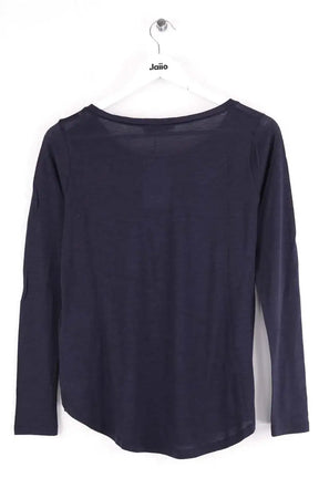 Top Sandro Bleu en Laine