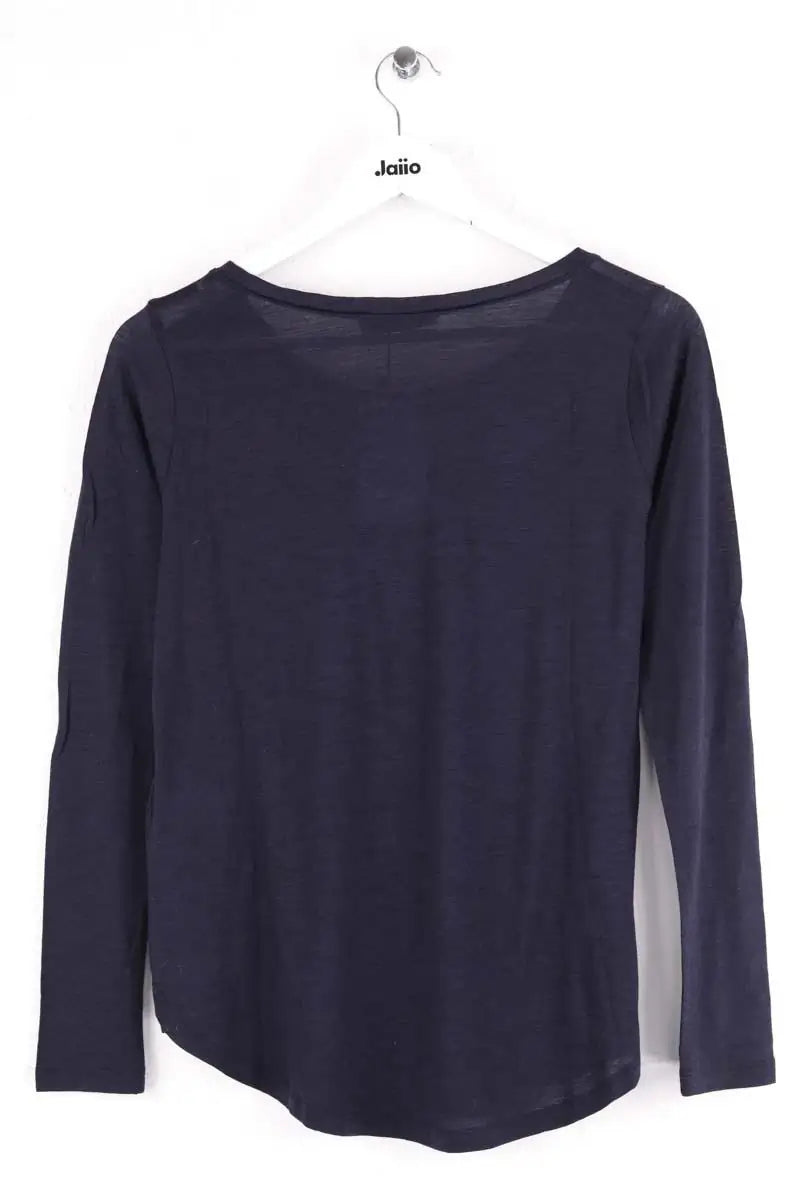 Top Sandro Bleu en Laine