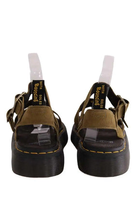Mules Dr. Martens Kaki en Daim