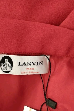Mini jupe Lanvin  Rouge