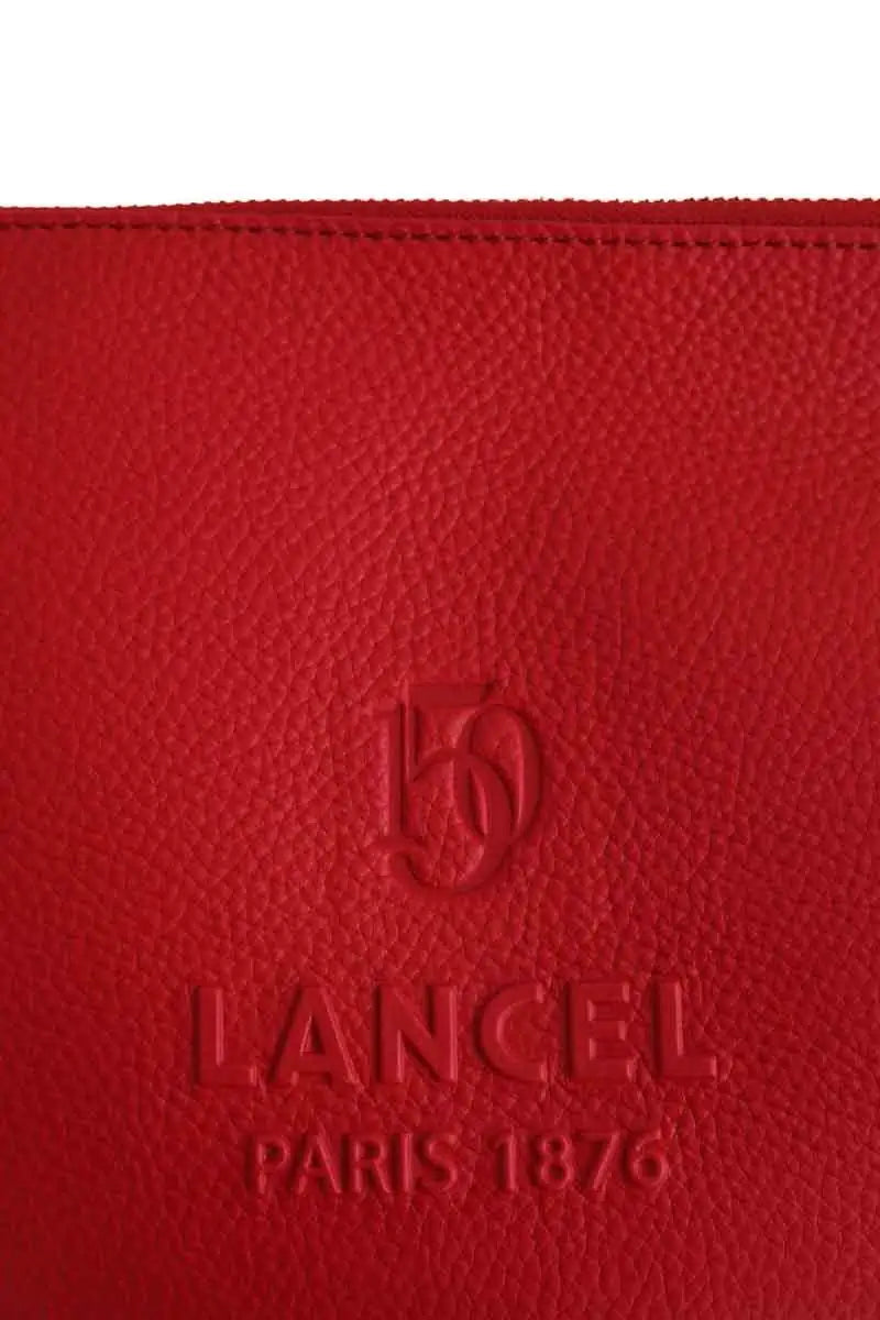 Pochette Lancel Rouge en Cuir