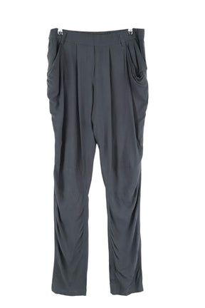 Pantalon Carot Maje  Gris