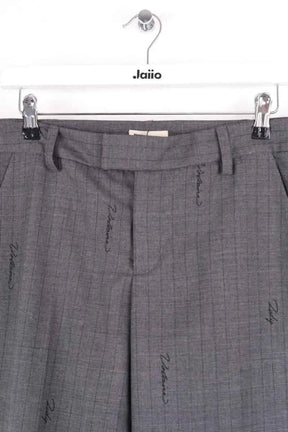 Pantalon droit Zadig & Voltaire Gris en Laine