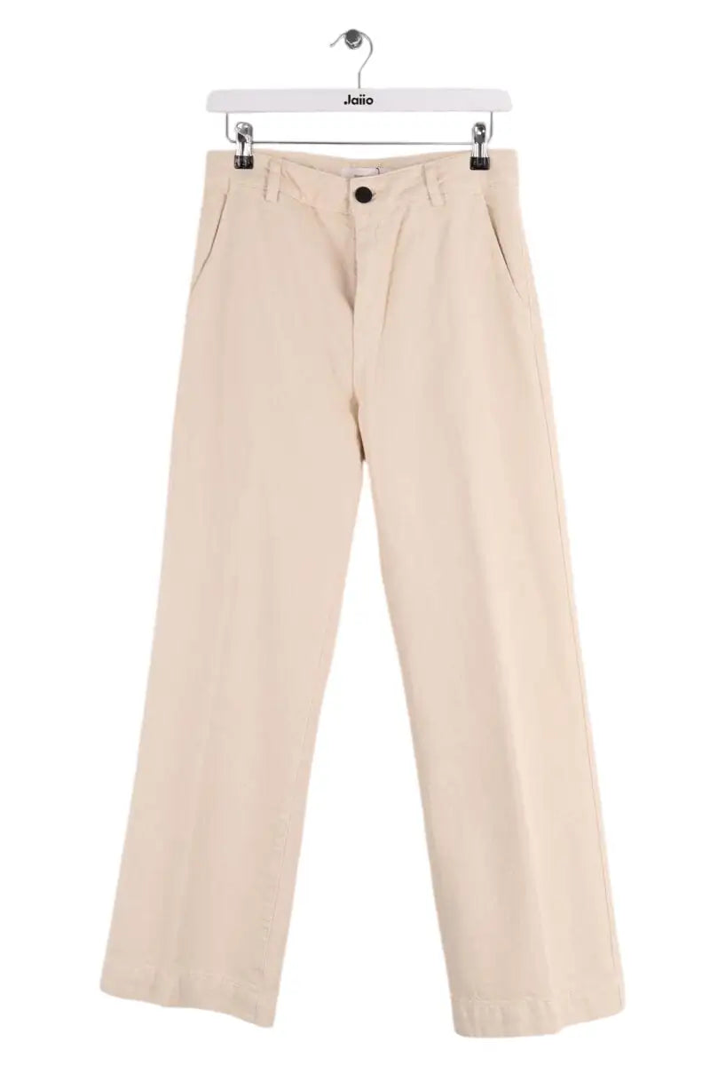 Jean large Pomandère Beige en Coton, taille S - Seconde Main