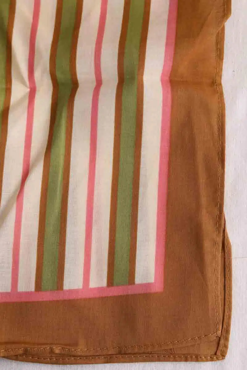 Chèche Sézane Multicolore en Coton