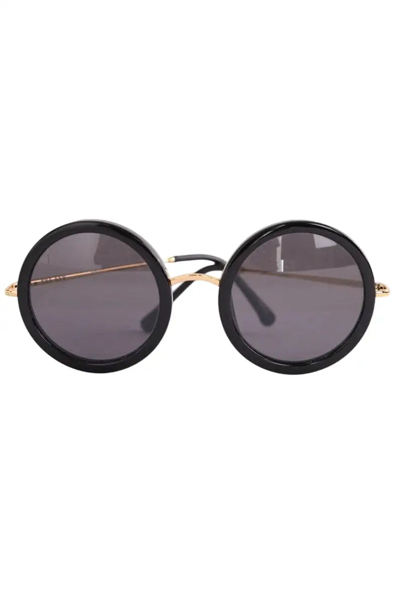 Lunettes de soleil The Row Noir en Plastique - Seconde Main