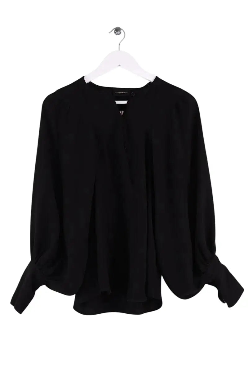 Blouse Laurence Bras Noir en Synthétique, taille S - Seconde Main