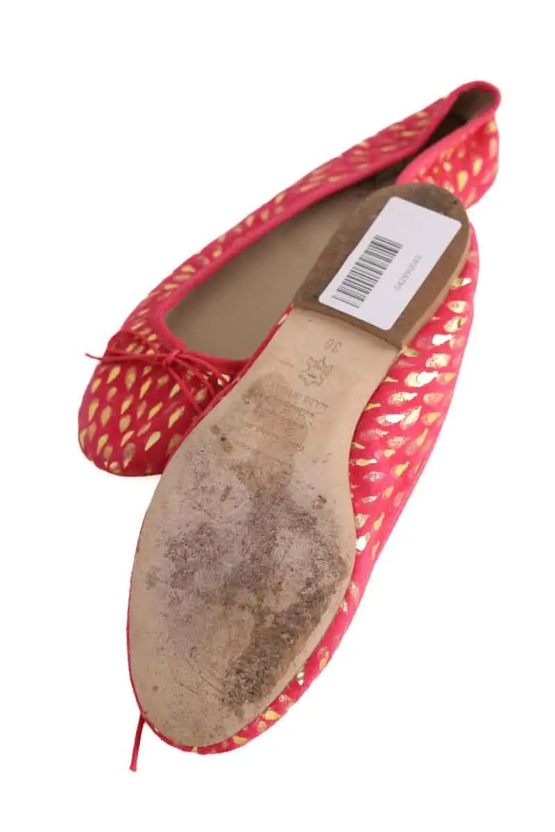 Ballerines Anniel Rose en Cuir