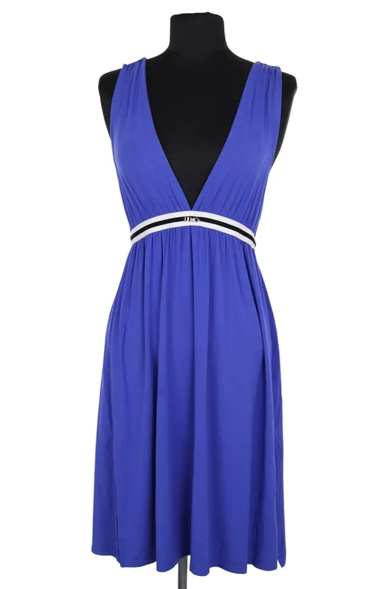 Robe Liu Jo Bleu en Synthétique, taille S - Seconde Main